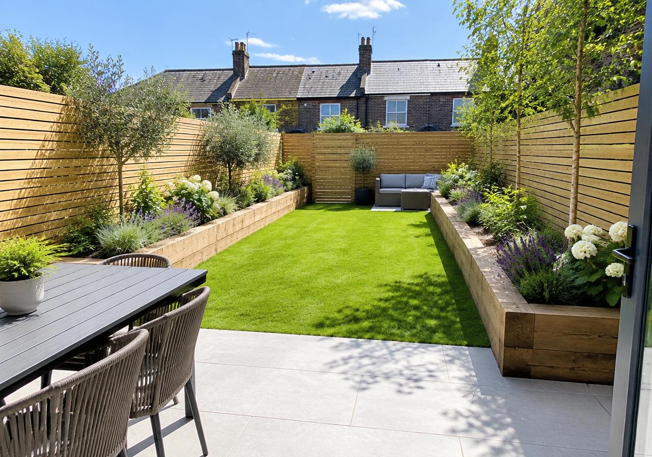 Courtyard garden renovation